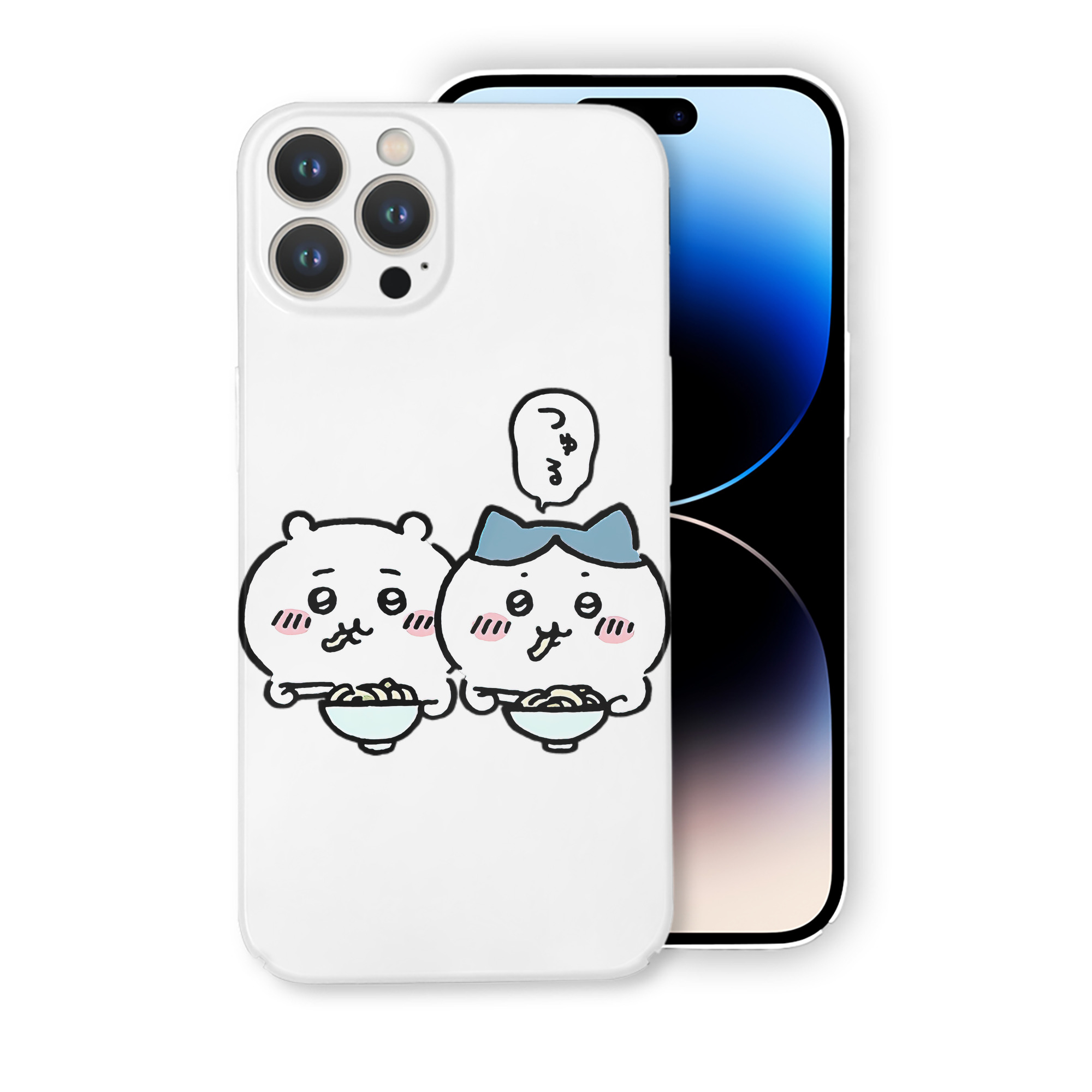 （画像用） ちいかわ ハチワレ Chii-kawa hachiware 【iPhone 14シリーズ対応】ハードケース